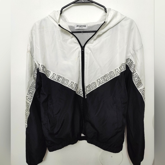 Aeropostale sport jacket nylon wind breaker size M - Picture 1 of 3